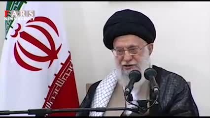 دیدار دانش‌آموزان و دانشجویان با رهبر انقلاب